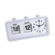 thumbnail image 2 of Reloj De Mesa Con Botón Central, Reloj Con Cambio De Página Para Cafetería, Oficina, Mueble De TV, Color Blanco, 2 of 5