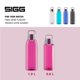 thumbnail image 5 of Botella de agua Sigg Tritan 1 L a prueba de fugas, libre de BPA, Berry, 5 of 9