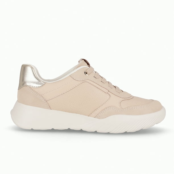 Zapatilla Mujer Camel Fascitis Anabela Piccadilly