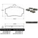 thumbnail image 3 of Pastillas Freno para auto Porsche Boxter 1996-2004 Delantero, 3 of 5