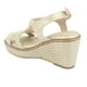 thumbnail image 4 of Sandalia Chalada Mujer Pole-2 Dorado Casual, 4 of 6