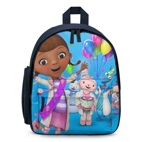 Doctora Juguetes Mochila Escolar para Niños y Niñas, Mochila Infantil Ligera de Alta Calidad, Grande y Duradera Azul