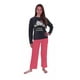 thumbnail image 1 of Pijama Mujer Hello Kitty gris oscuro L, 1 of 5