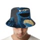 thumbnail image 4 of Monstruo de las Galletas Sombrero bucket para adultos, gorra de protección solar, sombrero de pescador plegable para viajes al aire libre, pesca y actividades de verano, 4 of 6