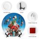 thumbnail image 3 of Plato Decorativo de Porcelana Fina Arturo Navidad 15 cm, 3 of 6
