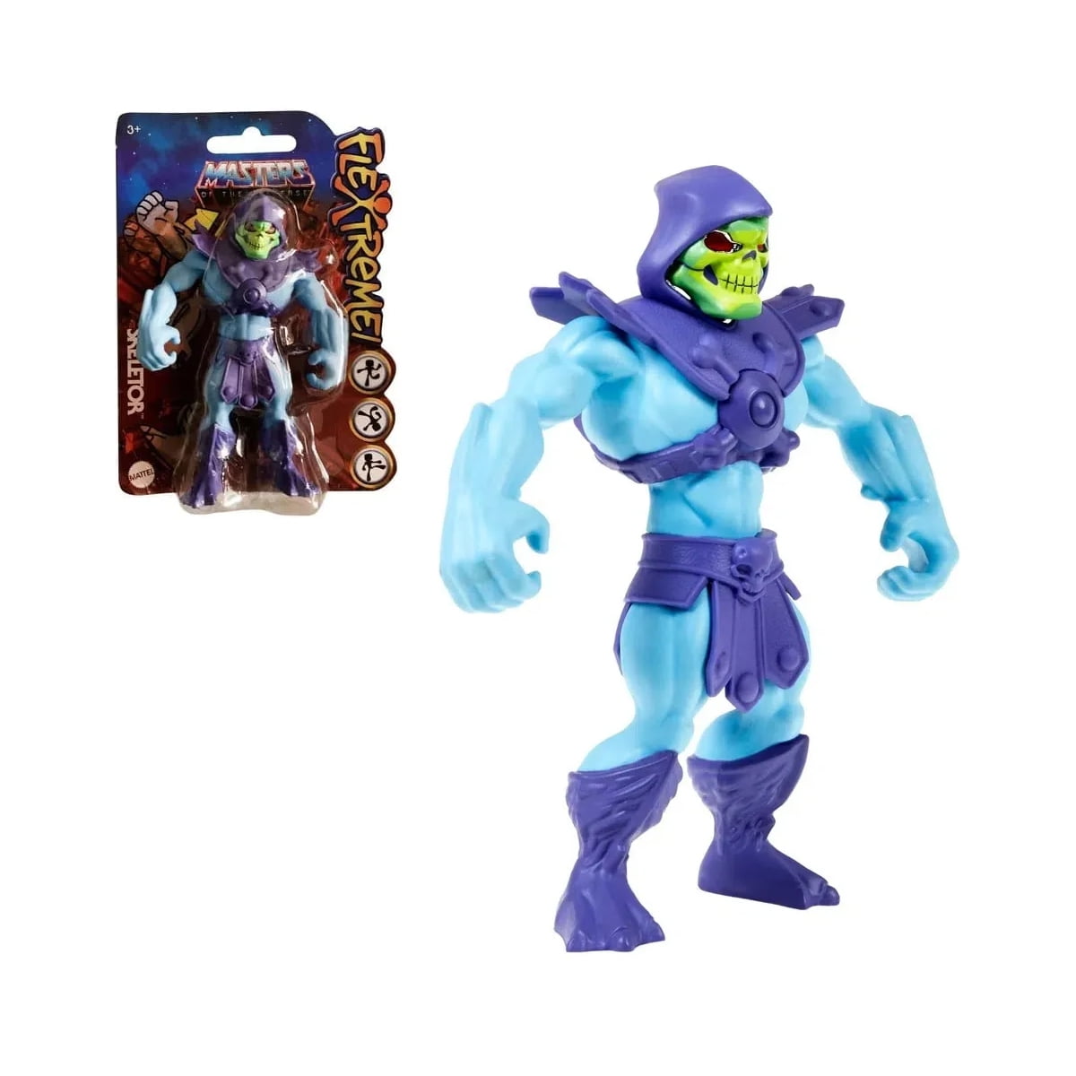 Motu - Skeletor Flextreme Figura De Acción Mattel 10cm