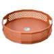 thumbnail image 3 of Plato Giratorio Antideslizante Especiero Bandeja De Almacenamiento Para Ba?o Organizador Contenedor Naranja L, 3 of 5