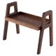 thumbnail image 2 of 1/12 Estante De Almacenamiento De Muebles De Casa De Mu?ecas Decoración Hecha A Mano Juguete De Regalo Edad 3-8 Nogal Negro, 2 of 5