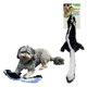 thumbnail image 1 of Juguete para perros SPOT Skinneeez Skunk de peluche de 58 cm con 2 chirriadores, 1 of 9