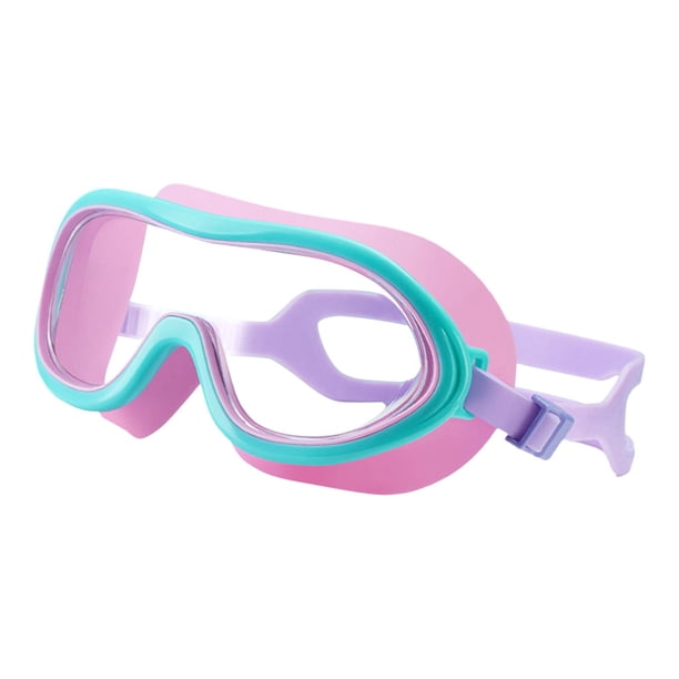 Gafas de natación para niños, gafas de natación de gran visión clara, impermeables, cómodas de llevar, gafas de buceo, gafas de buceo para piscina int Estilo B