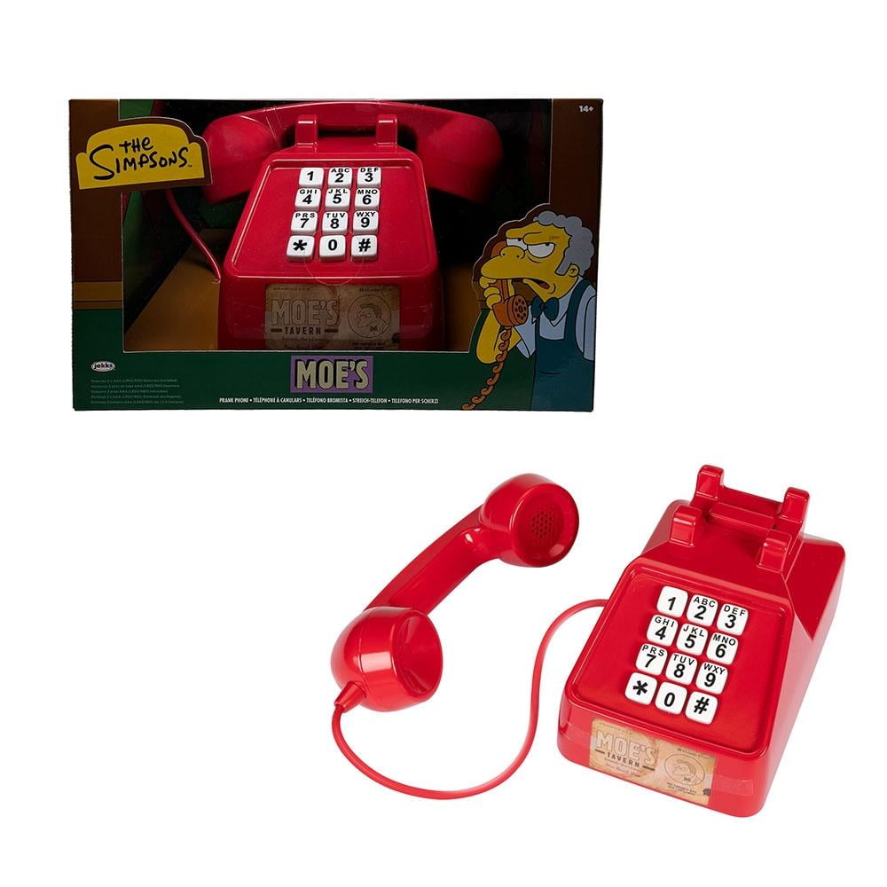 Simpsons - Teléfono De Juguete Los Simpson Accesorio De Broma