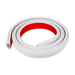 Magideal - Ocultador De Cables Para Canalización De Cables, Fácil Instalación, Resistente Al Desgaste, Cubierta Para Cables Eléctricos De 3 Metros, Protector De Blanco