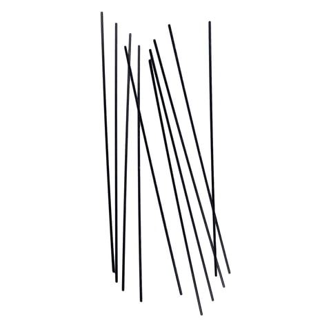 Bothyi - 10 Varillas De Fibra De Carbono De Alta Resistencia Para Diy Rc Airplane 1,5X500Mm