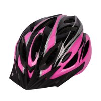 Magideal - Casco De Bicicleta Casco De Bicicleta Cómodo Y Elegante Correa De Barbilla Ajustable Casco De Ciclismo Casco Deportivo Para Montar En Patinaje Al Aire Rosa