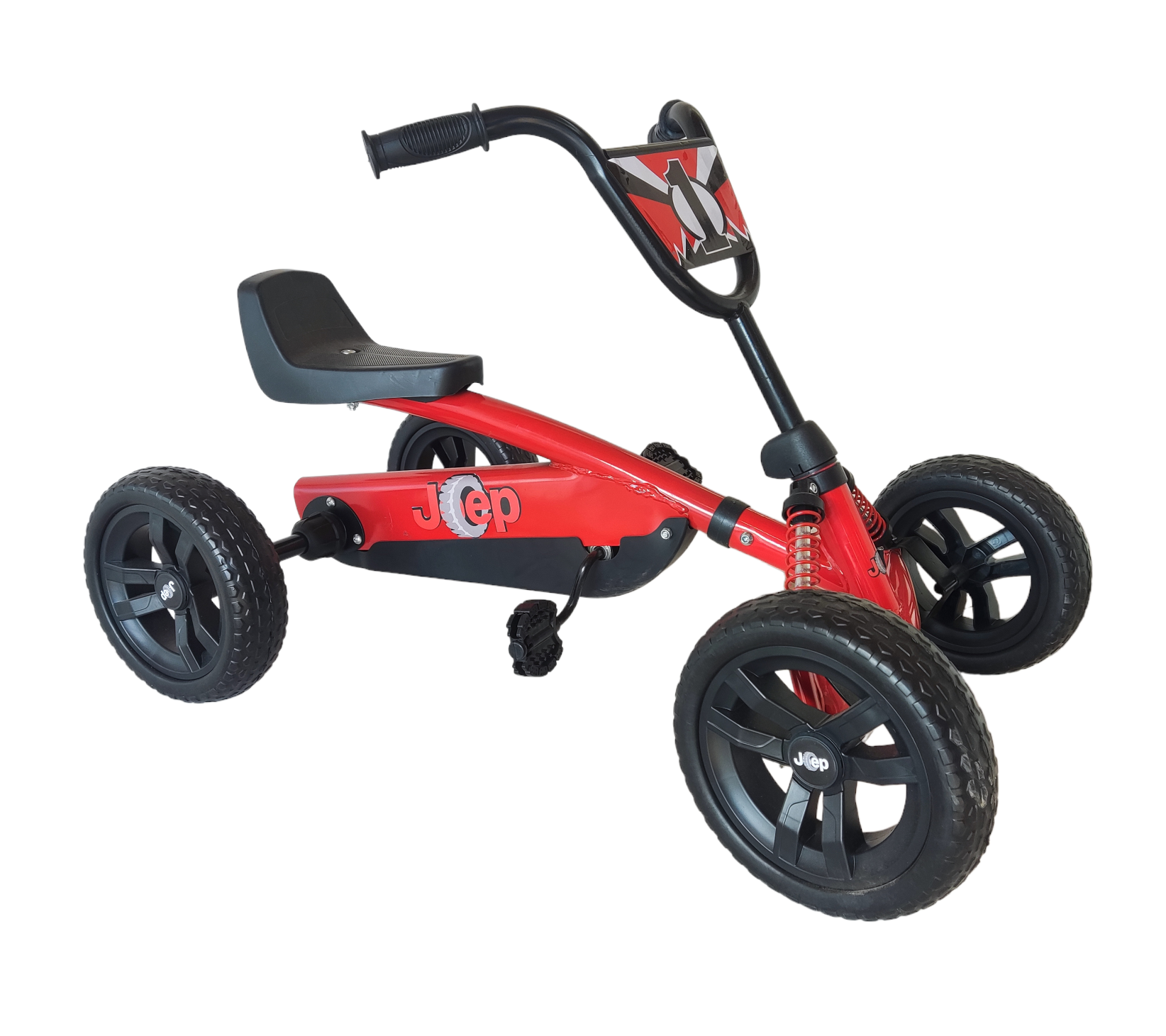 Vipnetwork - Gokart Racing Con Pedales Rojo