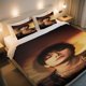 thumbnail image 1 of ATEEZ MinGi Themed Cover Set Retro Digital Pattern Bedding Soft & Light BeigeFriendly, 1 of 1