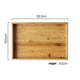 thumbnail image 2 of Bandeja de bambú antideslizante para baño, accesorios de baño de bambú premium, bandejas de baño, 2 of 5
