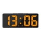 thumbnail image 5 of Reloj Despertador Electrónico Digital Snooze USB Pantalla Grande Atenuador Calendario Naranja, 5 of 5