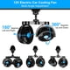 thumbnail image 3 of Ventilador Hynoo para coche, 12 V, doble cabezal, giratorio 360°, para vehículo, 3 of 8
