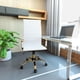 thumbnail image 5 of Silla de oficina LeisureMod Harris con respaldo alto con tapicería de cuero, 5 of 7