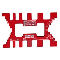 Magideal - Medidor De Medición, Calibrador De Espiga, Dispositivo De Medición De Tarjeta, Calibrador De Espiga Métrico Y De Carpintería De Aleación De Aluminio P