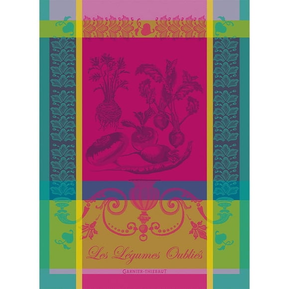 Toalla Garnier-Thiebaut 56 cm x 77 cm Fucsia Legumbres Olvidadas