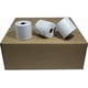 thumbnail image 1 of Rollos para caja registradora de cocina de 3" x 165', papel bond para impresora POS de 1 capa, 25 rollos por caja (núcleo sólido simple, 46 GSM), 1 of 2
