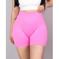 Flix Spa - Short Fitness Moldeador Push Up Con Corte En V