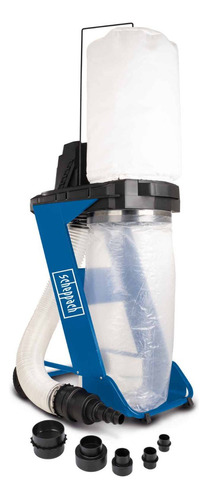 Colector De Polvo 75L + Manguera Y Adaptadores - Scheppach
