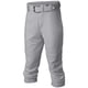 thumbnail image 2 of Pantalones de béisbol Easton PRO+ Pull Up Youth de longitud completa, color gris, 2 of 3