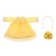 thumbnail image 2 of vestido de falda de manga larga amarillo lindo + bolso de pollo para 12 '' blythe muñecas, 2 of 3