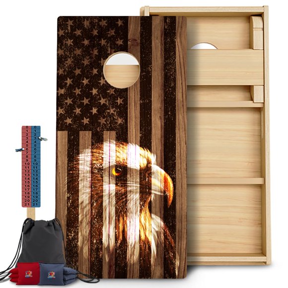 Tablas de Cornhole BackYardGamesUSA Juego Reglamentario con Bolsas