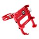 thumbnail image 3 of Soporte giratorio 360 del teléfono móvil Soporte del manillar bici ajustable rojo, 3 of 3
