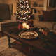 thumbnail image 5 of Plato Decorativo Navidad Ceramica 25cm Feliz Navidad Mesa, 5 of 5