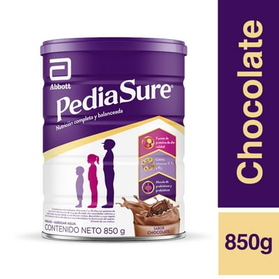 Suplemento Alimenticio Sabor Chocolate Tarro 850 G Pediasure