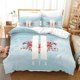 thumbnail image 1 of BTS Bangtan Boys Quilt Duvet Cover Set Super Bedspread Soft3-Piece Bedding Set, 1 of 5