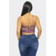 thumbnail image 5 of Saronite Top Corto Elástico con Tirantes Ajustables y Estampado de Malla, Naranja Multi (para Mujer), 5 of 5
