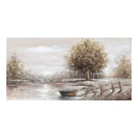 Genérico - Cuadro Decorativo Paisaje Rural Adorno Pared Arte Hogar Jhn