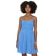 thumbnail image 1 of Vestido Mujer Panal Print Flores Azul Corona, 1 of 5