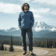 thumbnail image 1 of Camisa Outdoor Trekking Hombre Ripstop Protección Uv+50  Azul Royal, 1 of 8