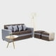 thumbnail image 1 of Sofa Paris 2 Pouf Gris Café, 1 of 4