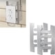 thumbnail image 2 of Suporte de caja de interruptor de 20 paquetes Caja eléctrica F clips Correas de montaje de la caja Grip-Lock Correas de la caja de interruptor de trabajo antiguo y soporte para uso con cajas, 2 of 3