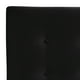 thumbnail image 4 of Respaldo Botone Felpa 2 Plazas Negro, 4 of 5