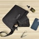 thumbnail image 2 of Bolsas a prueba de olor con cierre de combinación, envase de bolsa a prueba de olor forrado para almacenamiento de viajes (11.8 "x7.88", negro), 2 of 3