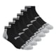 thumbnail image 1 of Calcetines PUMA Low Cut para hombre, 6 unidades, color negro, tallas 10-13, 1 of 5