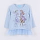 thumbnail image 1 of Polera Manga Larga Niña Elsa & Anna Frozen Celeste Disney, 1 of 3