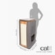 thumbnail image 2 of Cat Tree Catit Vesper Cubo Cat Tower Stone 52094, 2 of 3