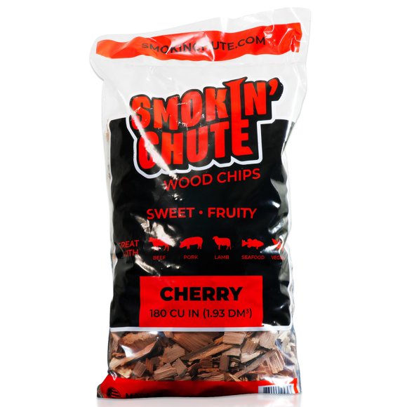Virutas de Madera Smokin' Chute Cereza 180 cu in Dulces y Afrotadas