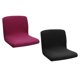 thumbnail image 3 of Funda Elástica Para Taburete, Fundas Suaves Para Asiento De Silla De Restaurante De Cocina, Negro + Rojo Vino, 3 of 5
