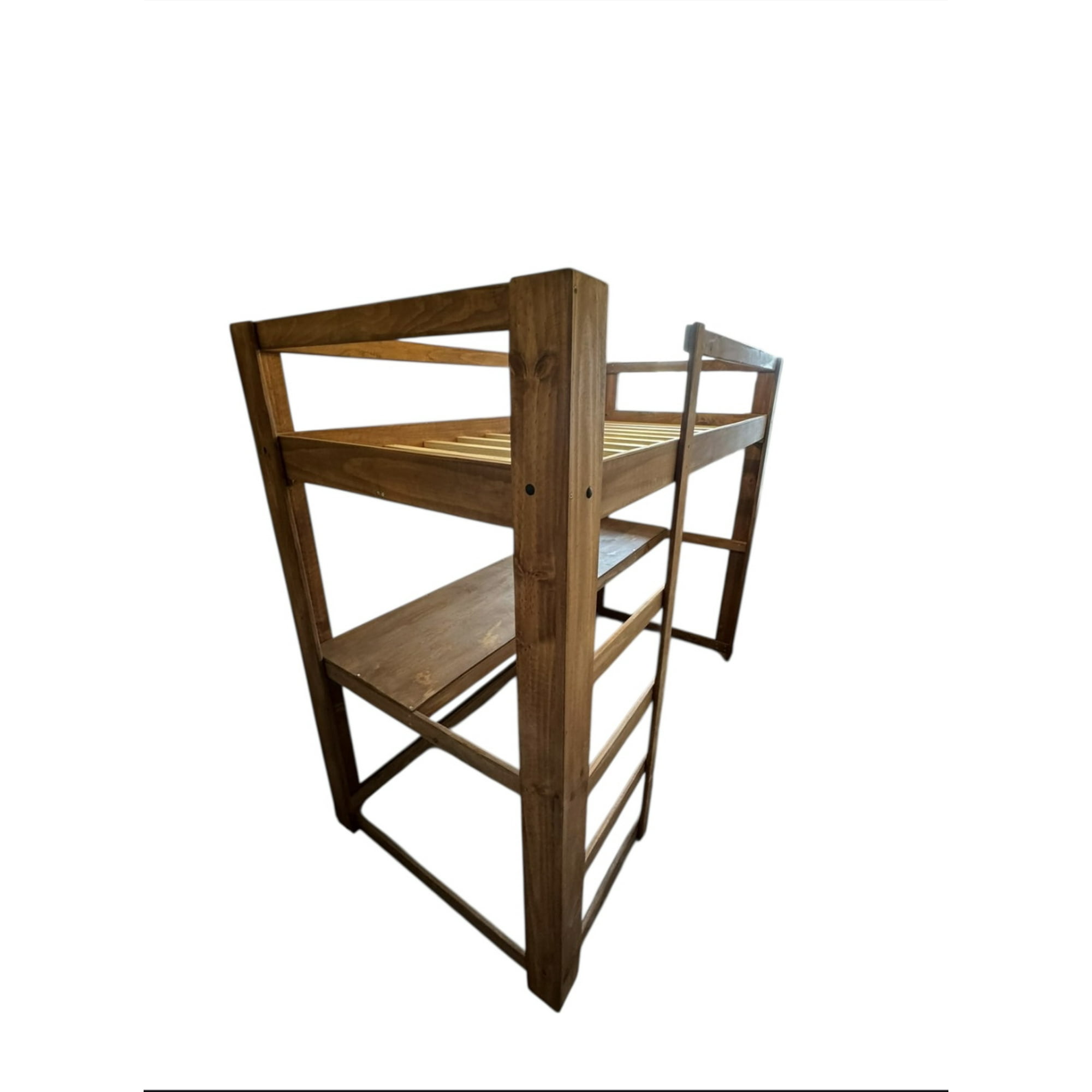 Myr - Cama Alta Con Escritorio Plaza Y Media(2m Long)